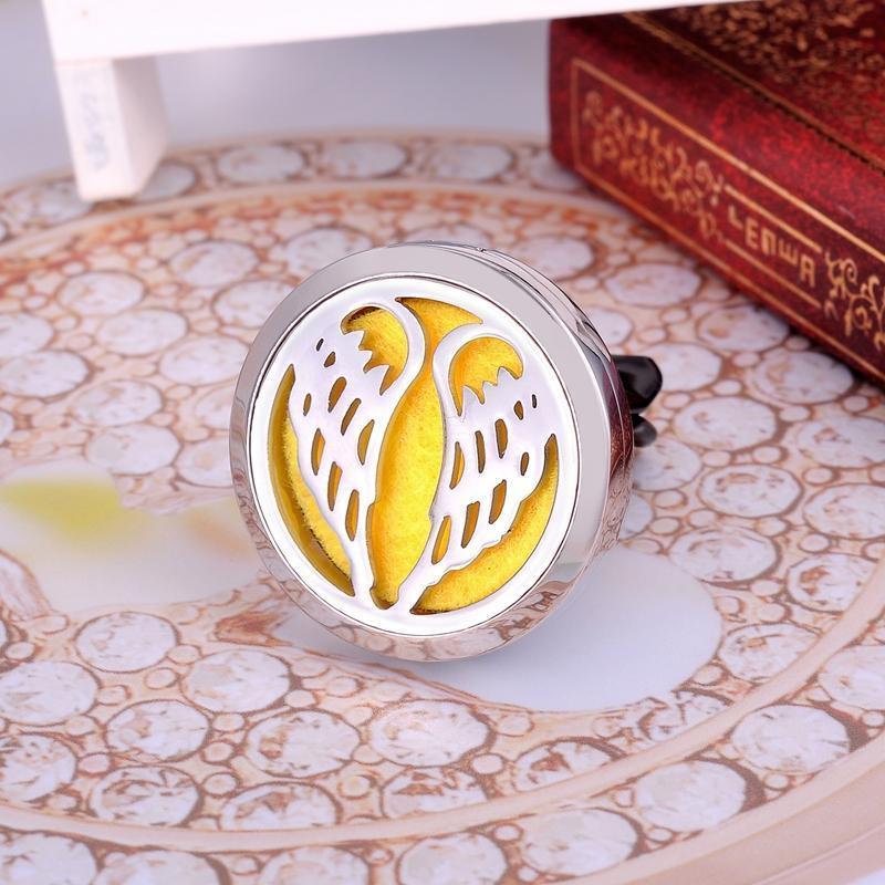 Wings Aromatherapy Car Diffuser Locket