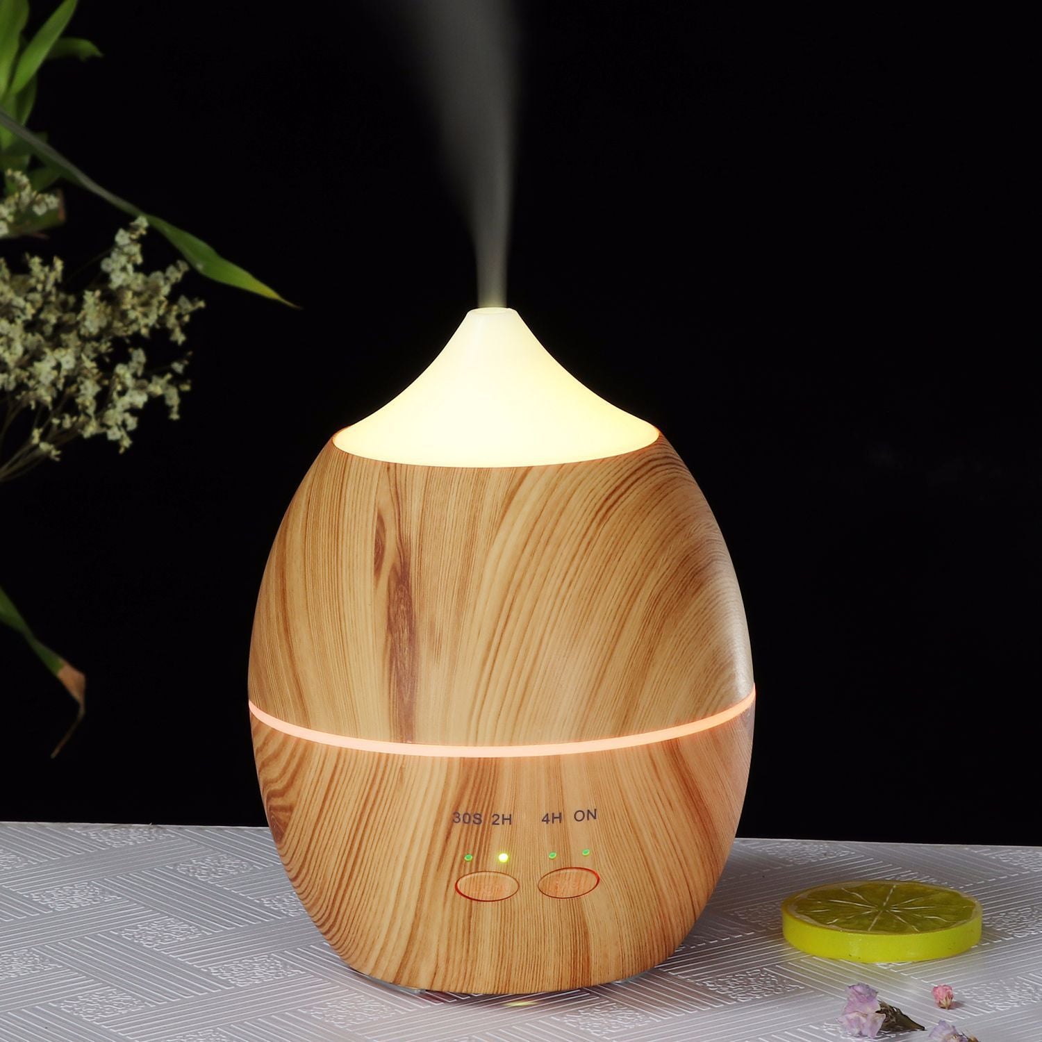 Household wood grain aroma diffuser