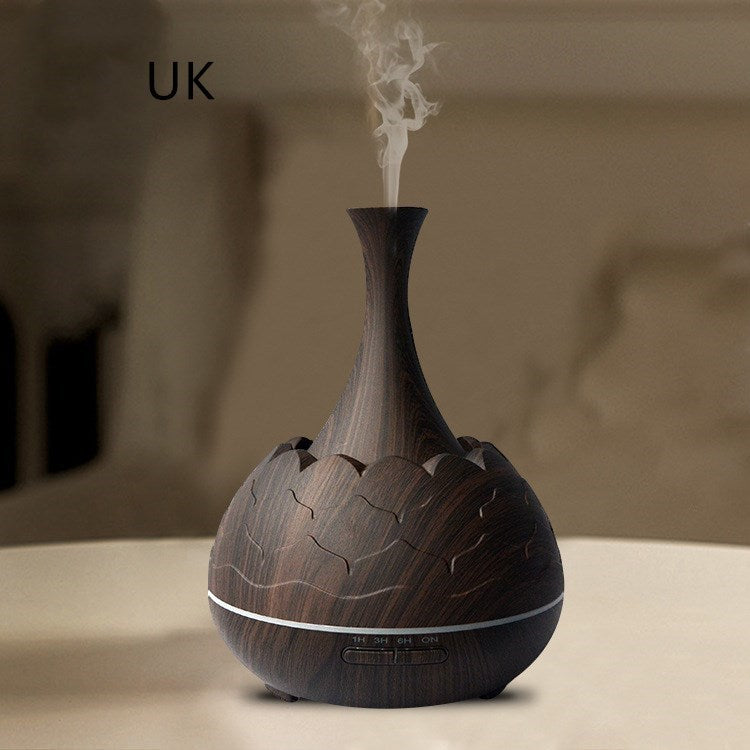 Wood grain aroma diffuser