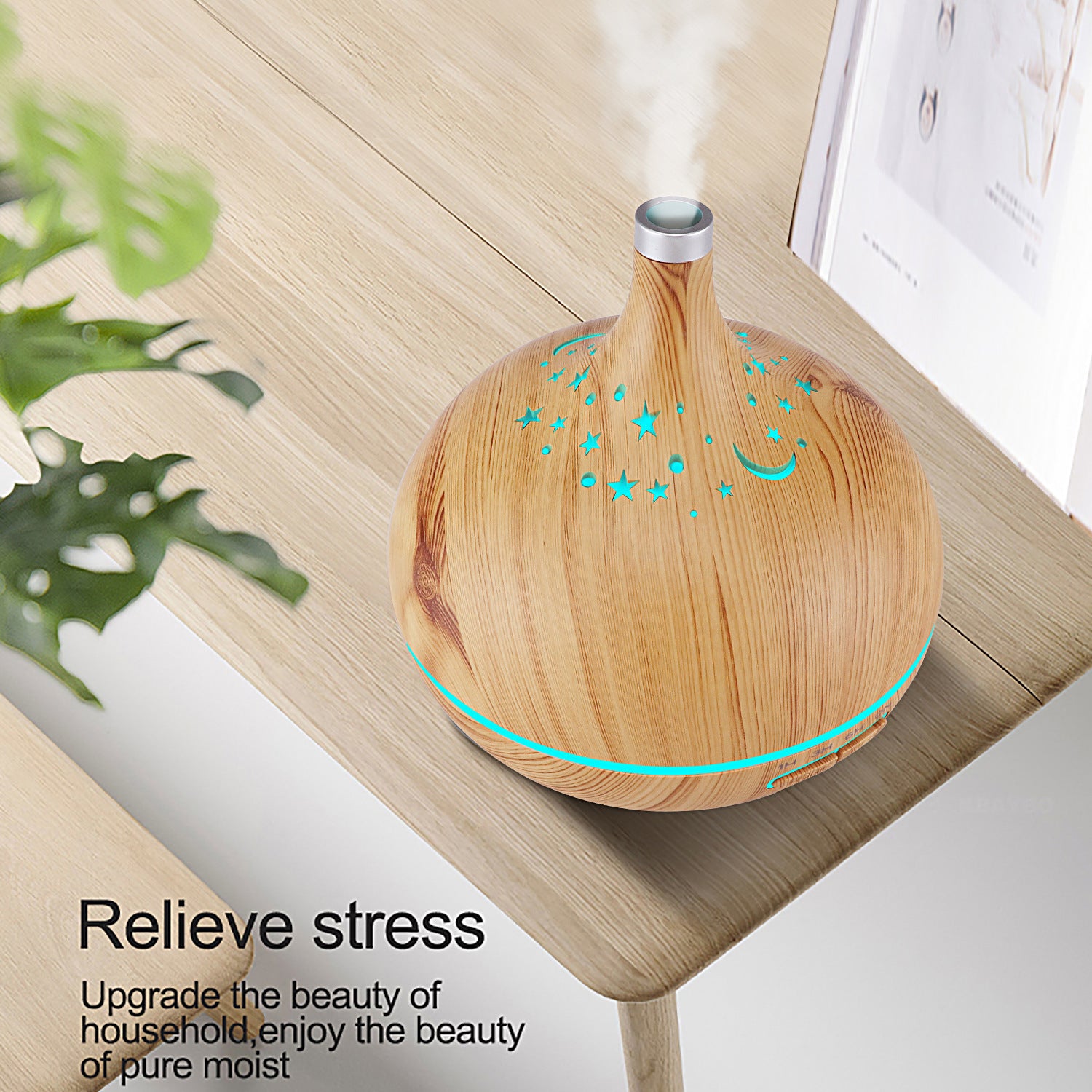 Star Moon Aroma Diffuser Humidifier