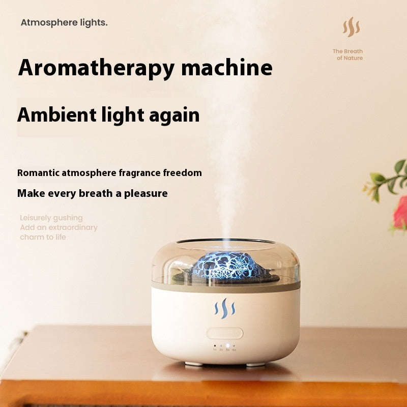 Simulation Flame Aroma Diffuser Colorful Flame Aromatherapy Diffuser